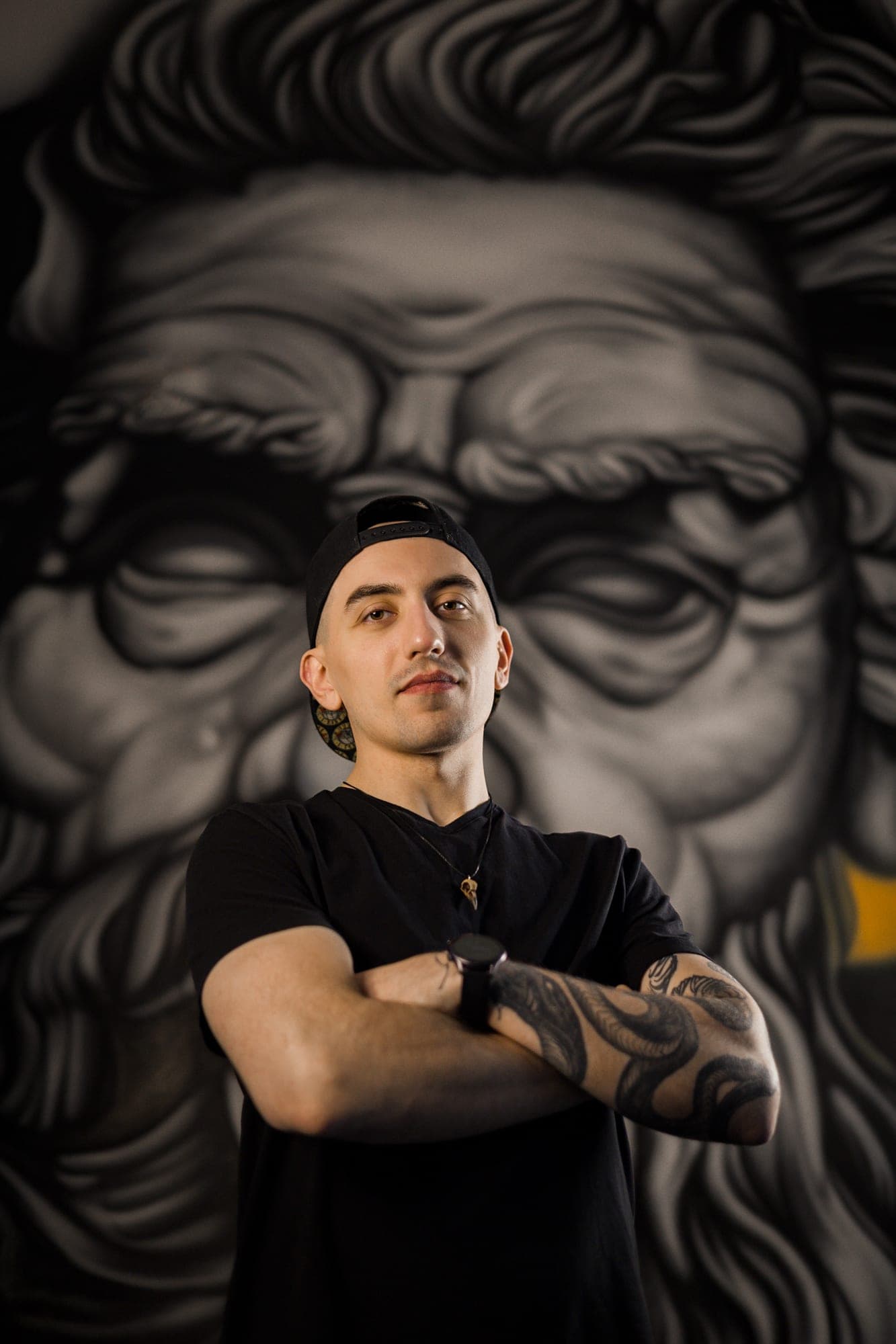 Dawid — tatuator w Umbra Tattoo we Wrocławiu