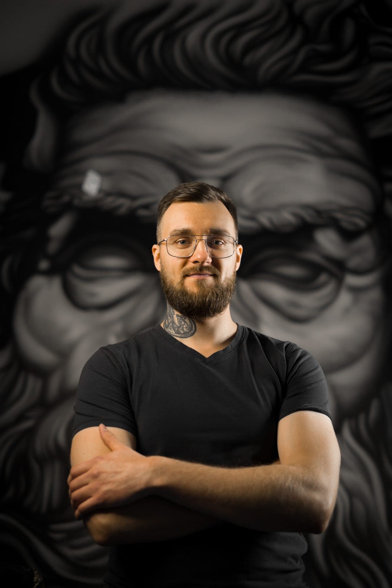 Patryk — tatuator w Umbra Tattoo we Wrocławiu